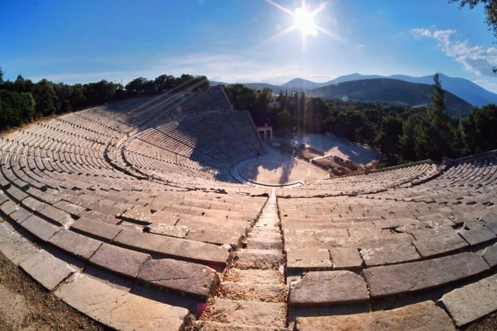 Electra Apartment In Epidaurus Bagian luar foto